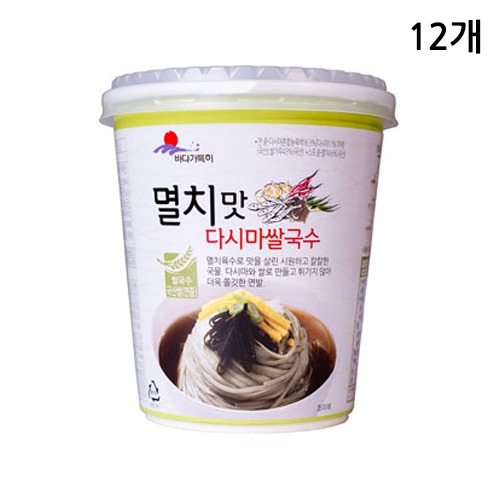 멸치맛 다시마쌀국수 (82g) 12개